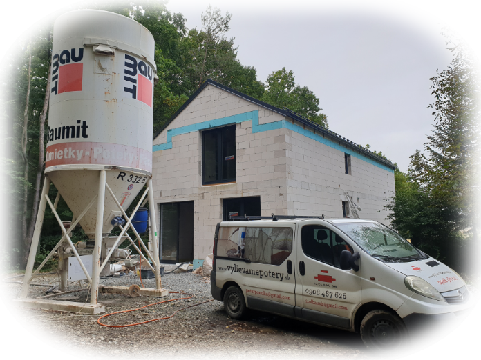 auto a silo Baumit 1